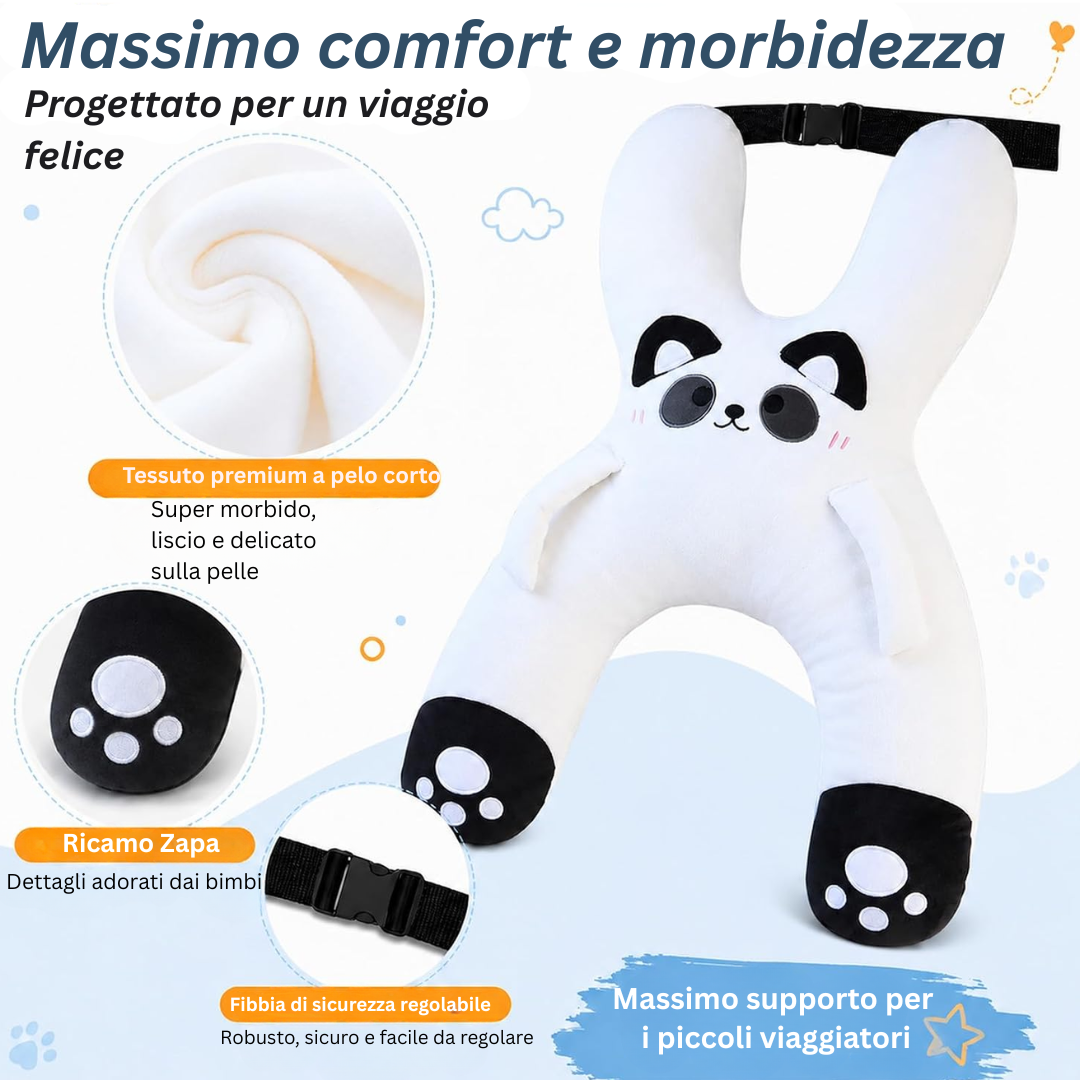 Cuscino Peluche Avvolgente per Neonati