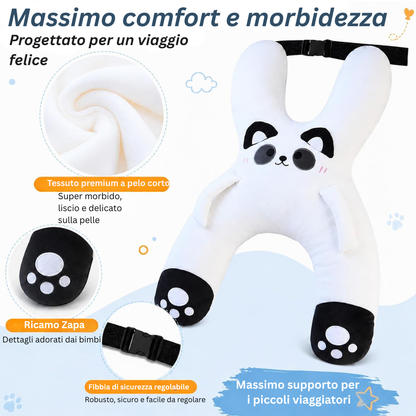 Cuscino Peluche Avvolgente per Neonati