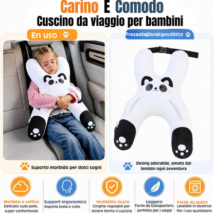 Cuscino Peluche Avvolgente per Neonati